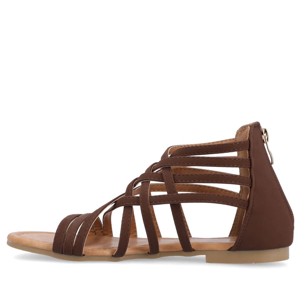 Journee Collection Hanni Gladiator Sandal Wide Size - Picture 2 of 16